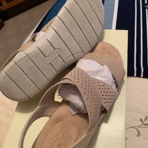 Kim Rogers sandals, worn one time like new